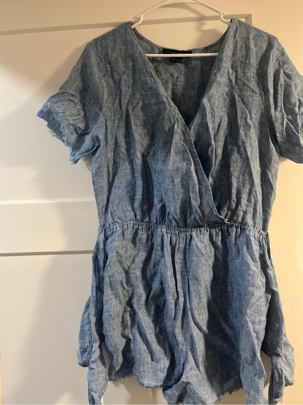 Sanctuary x Anthropologie light blue romper